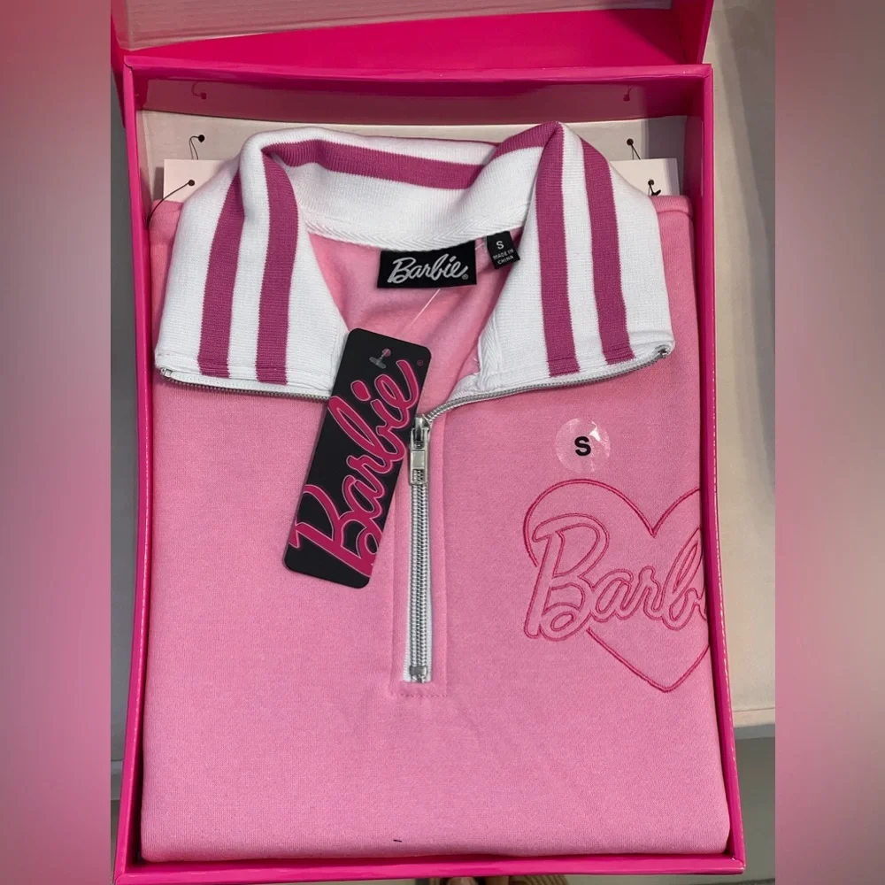 PINk BARBIE sweater white gift box - Picture 3 of 11